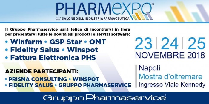 Pharmaservice Pharma Expo 2018